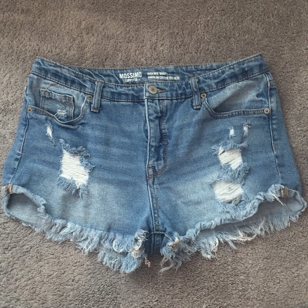 high rise shorts